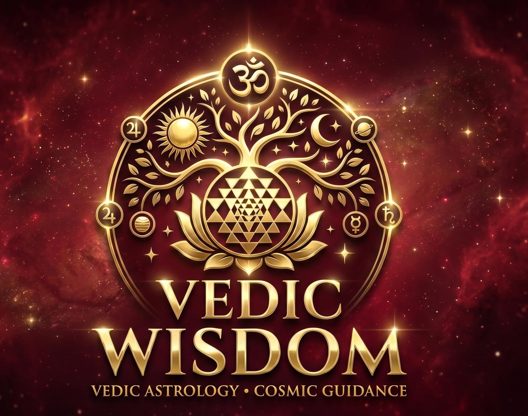 Vedic Wisdom - Vedic Astrology and Cosmic Guidance Logo